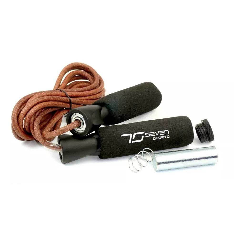 Скакалка 7Sports Pro Fitness 300см SK-2 Чорна (SK-2) - изображение 2