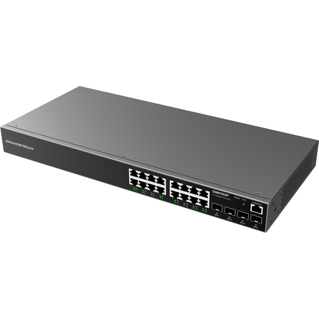 Комутатор мережевий Grandstream GWN7802P - изображение 3