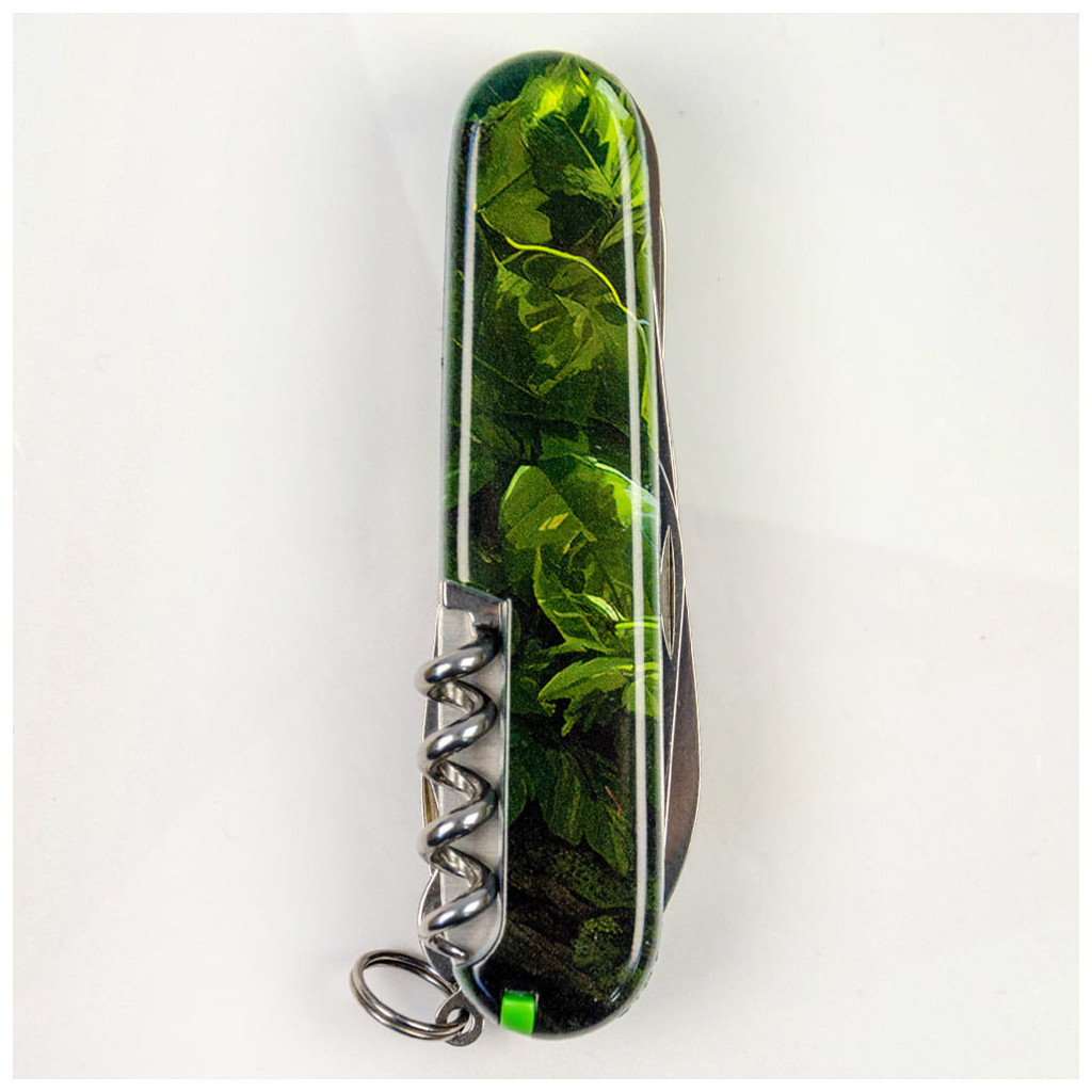 Ніж Victorinox Huntsman Zodiac 91 мм Зелений дерев'яний дракон (1.3713.3_Z3240p) - зображення 11