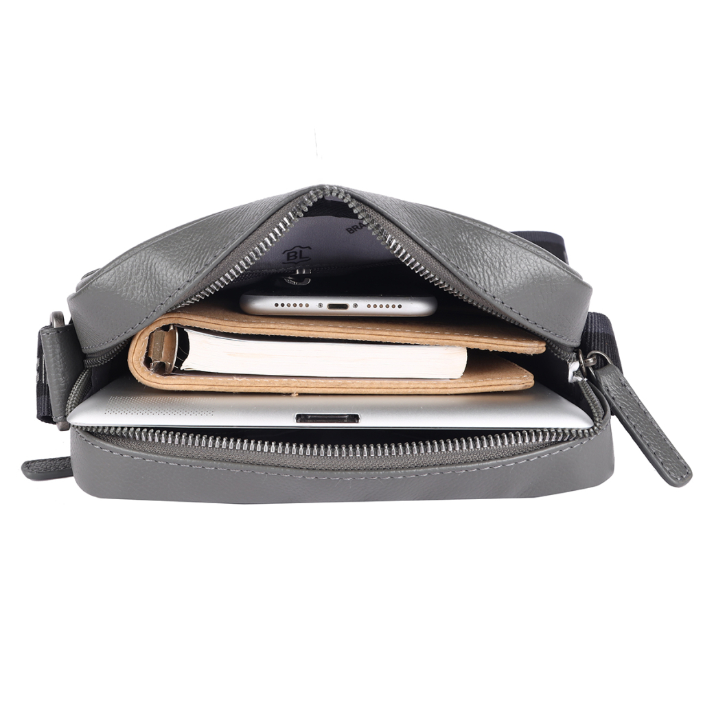 Сумка Brampton London Crossflow Grey (64405 GREY) - зображення 7