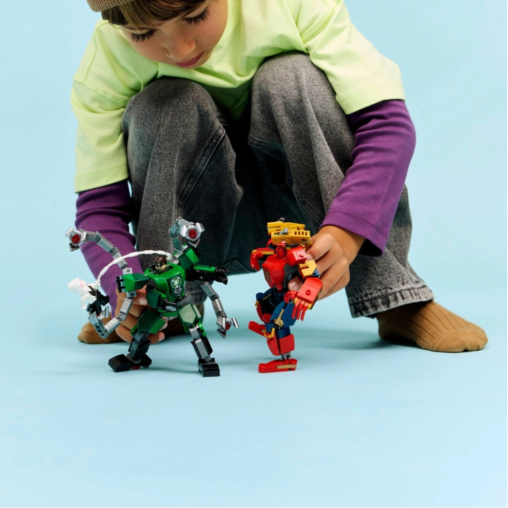 Конструктор LEGO Super Heroes Битва роботів: Людина-павук vs. Доктор Восьминог (76338) - зображення 9