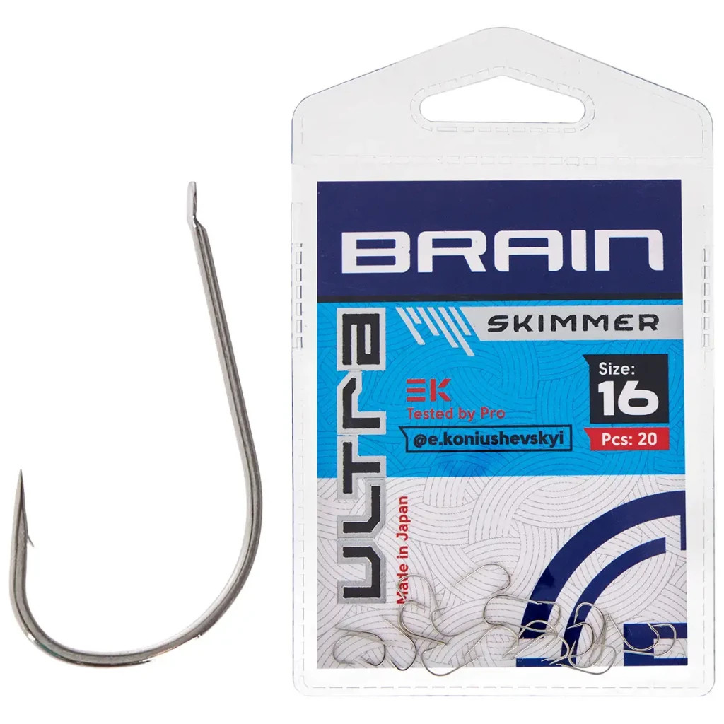 Гачок Brain fishing Ultra Skimmer 16 (20шт/уп) (1858.52.41) - изображение 1