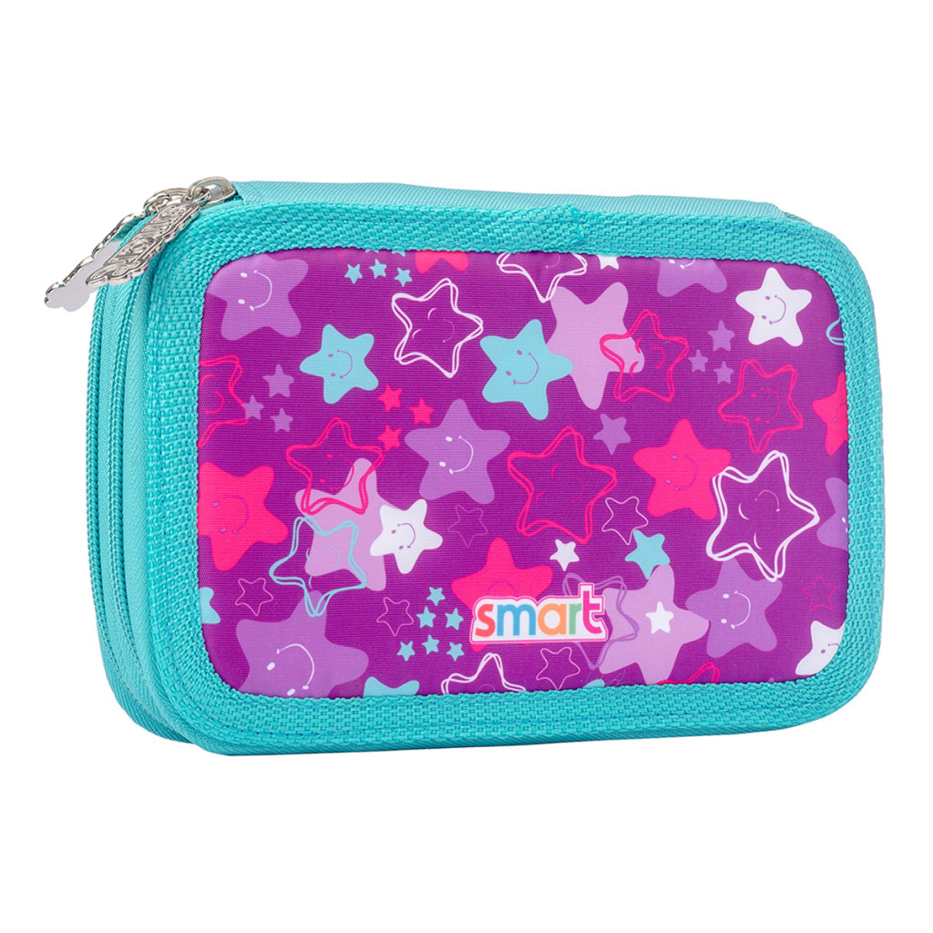 Пенал Smart Funny Stars твердий подвійний (532726) - зображення 3