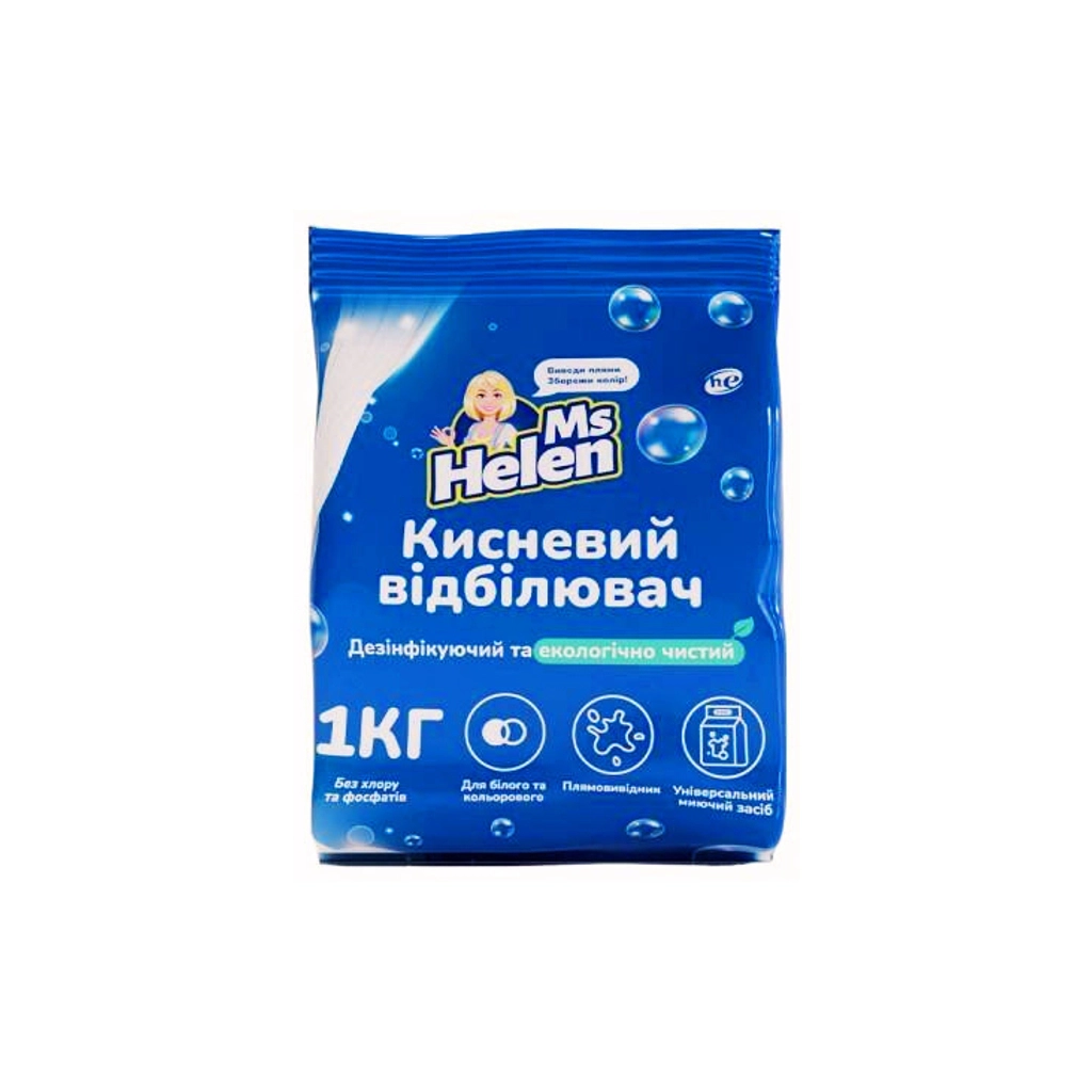 Відбілювач Ms Helen Кисневий 1 кг (4046723022017) - зображення 1