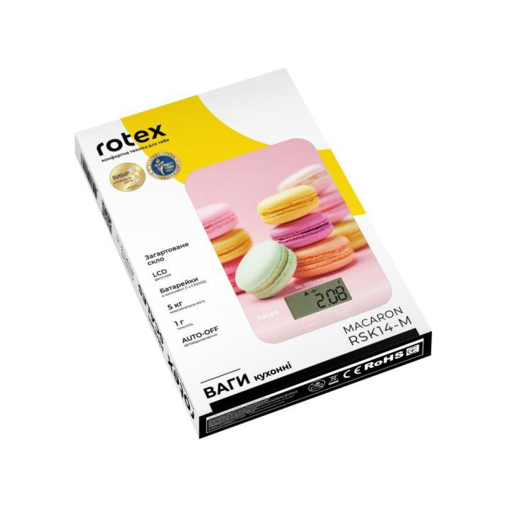 Ваги кухонні Rotex RSK14-M macaron - изображение 5