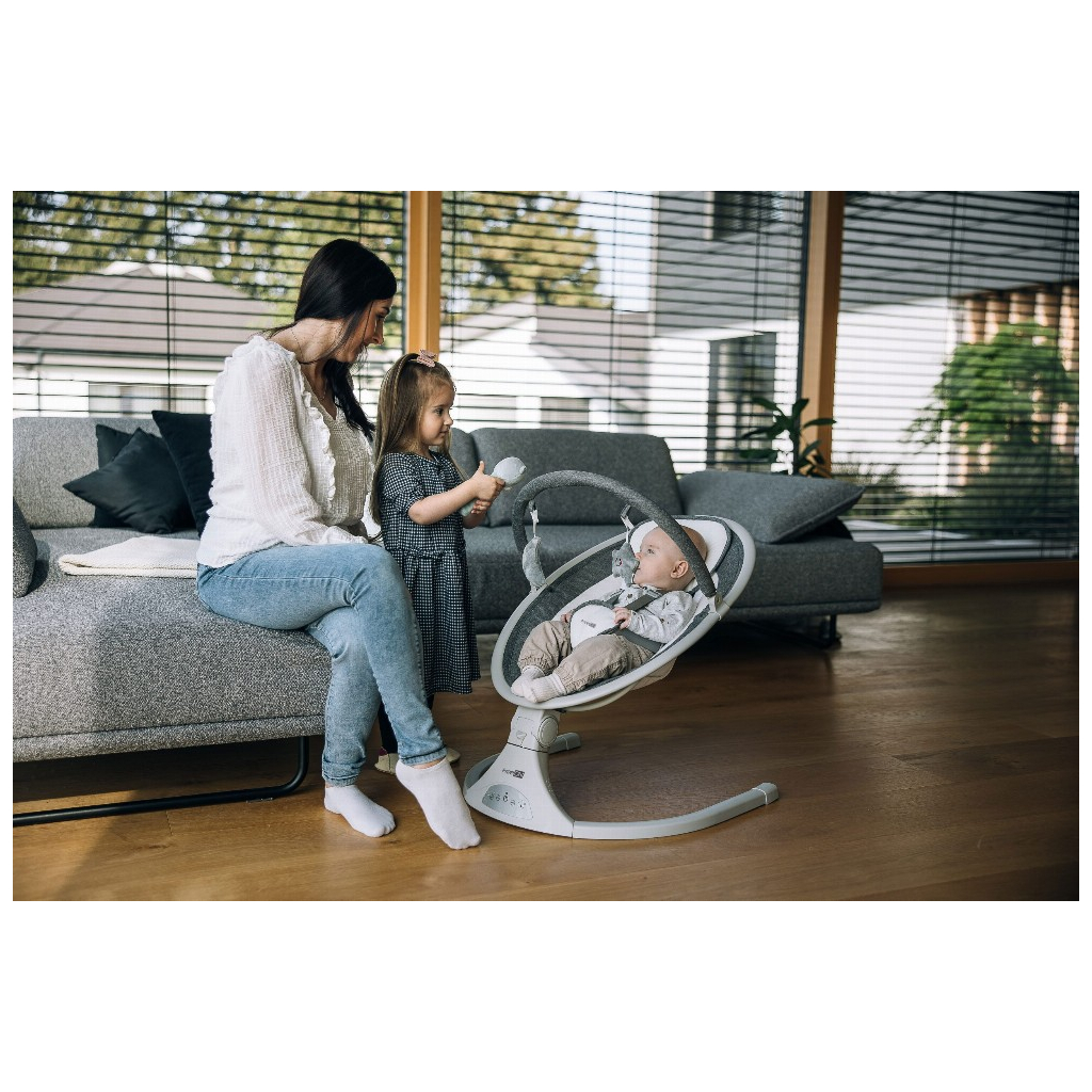 Крісло-гойдалка FreeON Elite, grey (84898) - зображення 9