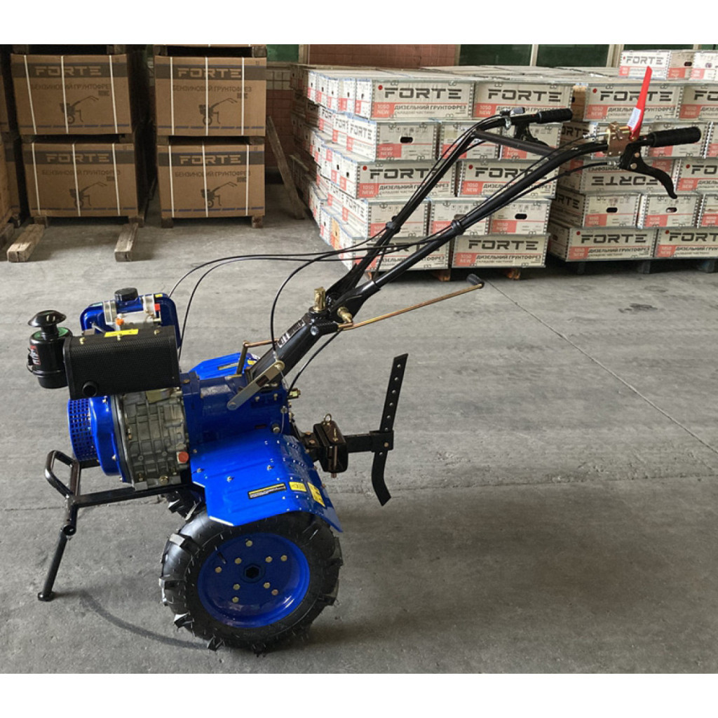 Культиватор Forte дизельний 1050-3, колеса 10", 6,5кс (95119) - изображение 4