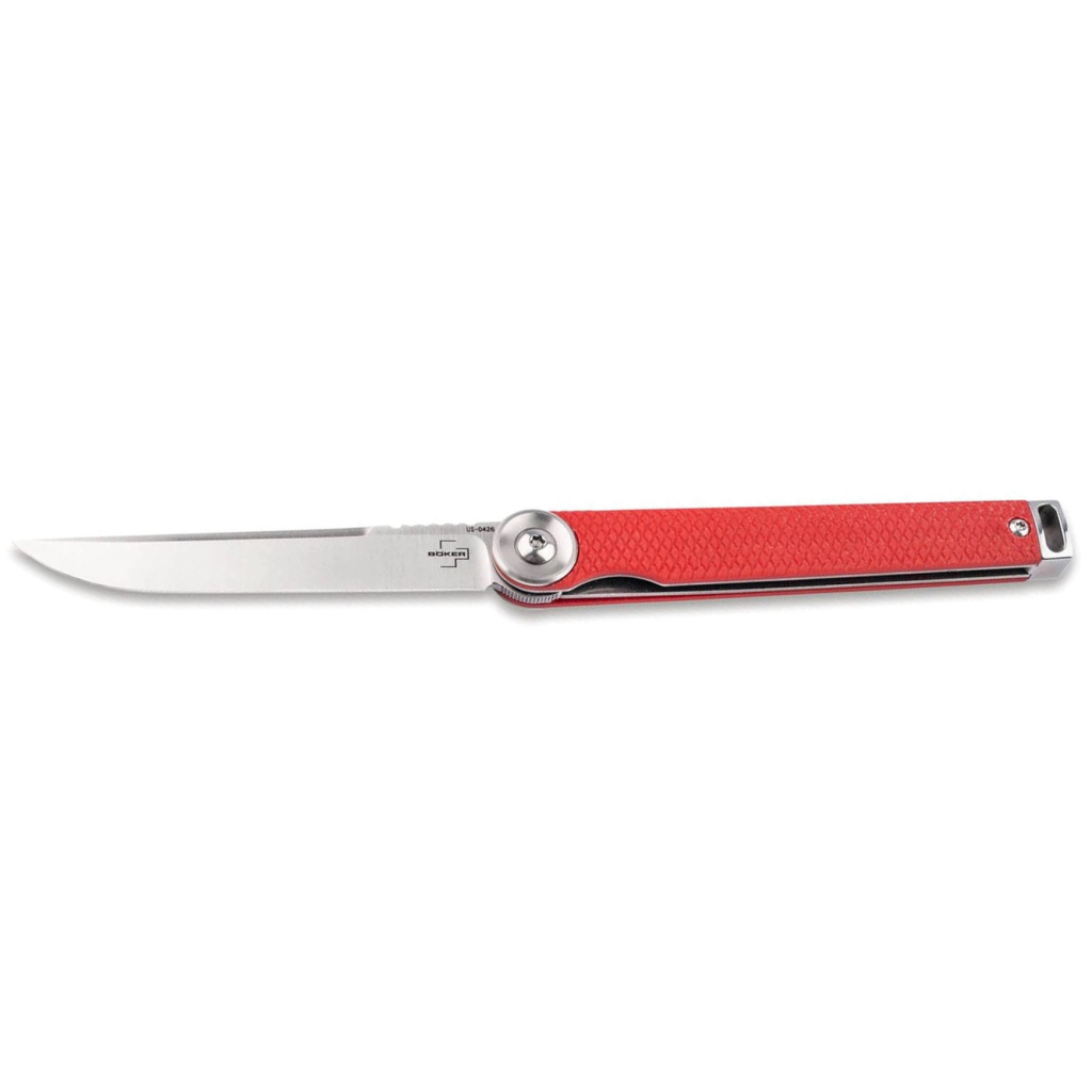 Ніж Boker Plus Kaizen Red Satin (01BO680SOI) - зображення 1
