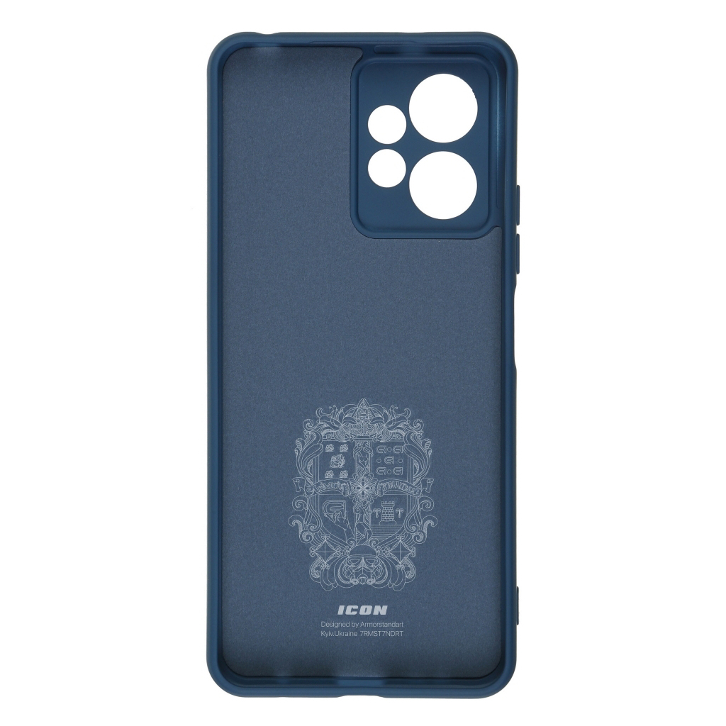 Чохол до мобільного телефона Armorstandart ICON Case Xiaomi Redmi Note 12 4G Camera cover Dark Blue (ARM67701) - зображення 2