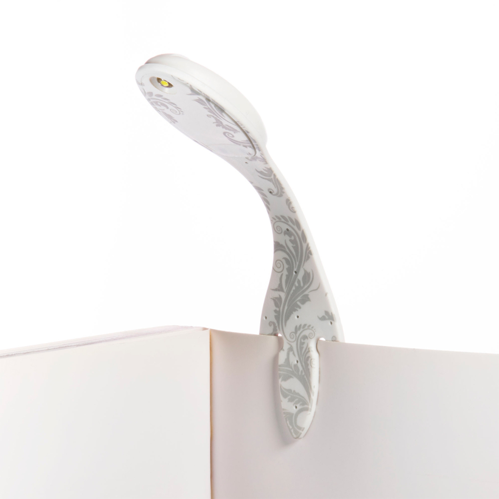Закладки для книг Flexilight ліхтарик - Біла флора (FLWF) - зображення 5