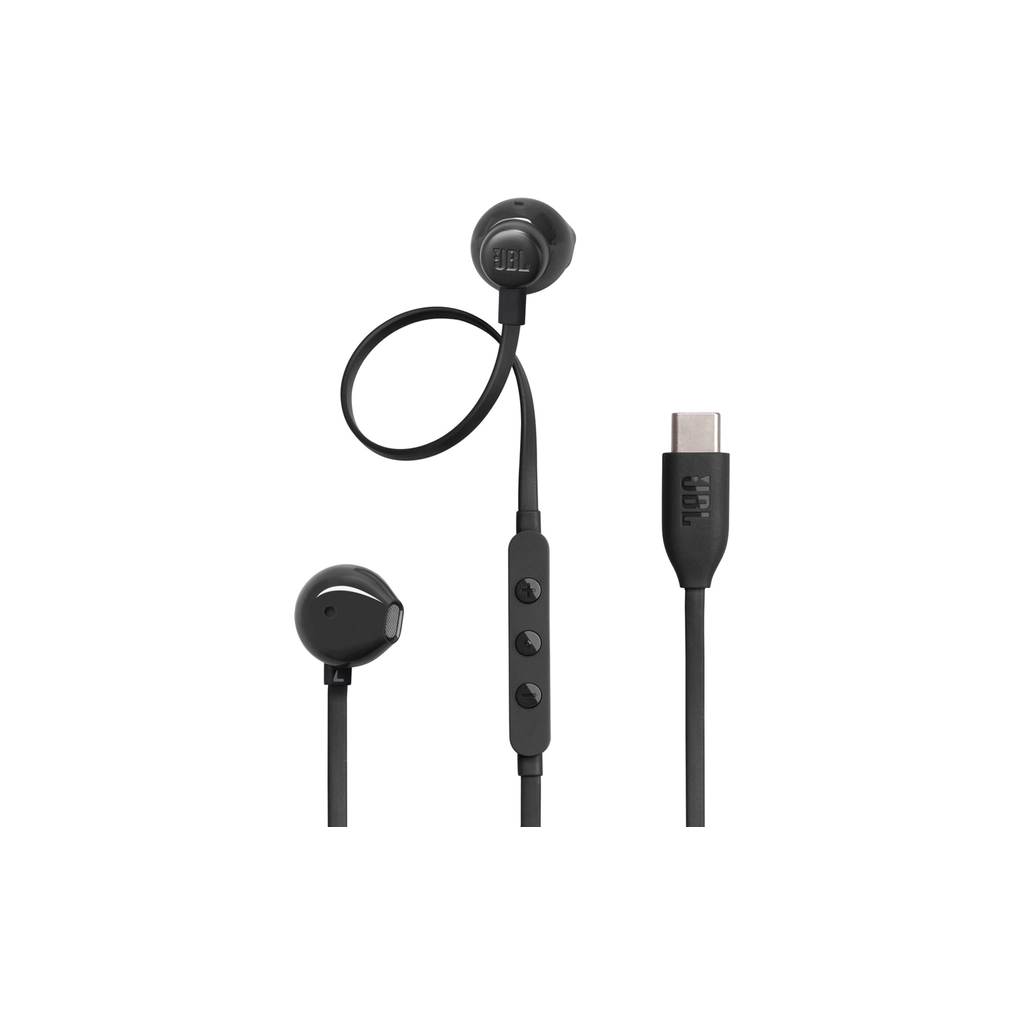 Навушники JBL Tune 305C USB-C Black (JBLT305CBLK) - зображення 1