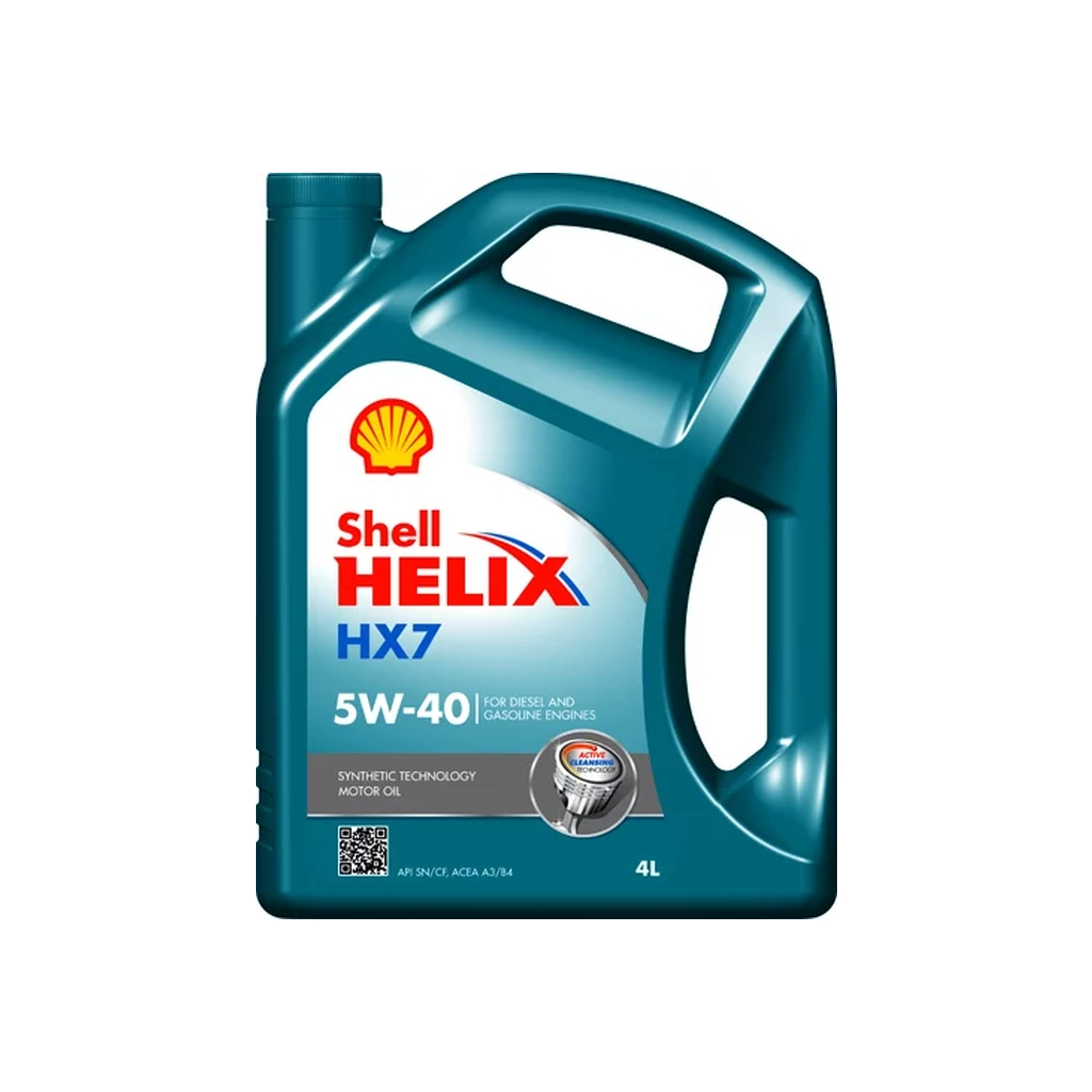Моторна олива Shell Helix HX7 5W40 4л (2123) - зображення 1