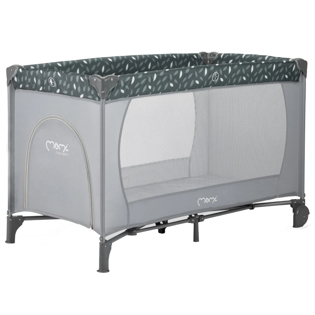 Дитячий манеж MoMi Belove колір — grey (LOZE00015) - зображення 1