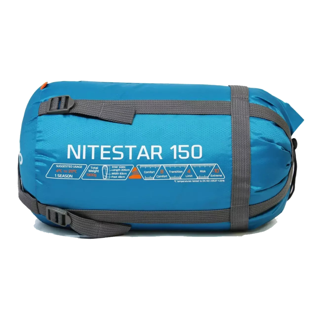 Спальний мішок Vango Nitestar Alpha 150 Atom Blue (SBTNITEST000010) (930844) - зображення 9