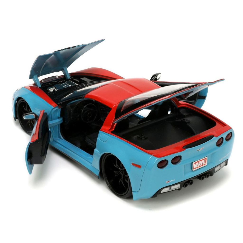 Машина Jada металева Марвел Шевроле Корвет із фігуркою Доктора Стренджа 1:24 (253225024) - зображення 11