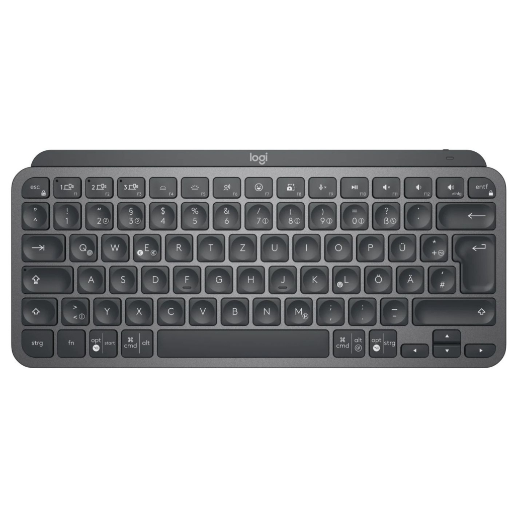 Клавіатура Logitech MX Keys Mini For Business Wireless Illuminated UA Graphite (920-010608) - зображення 1