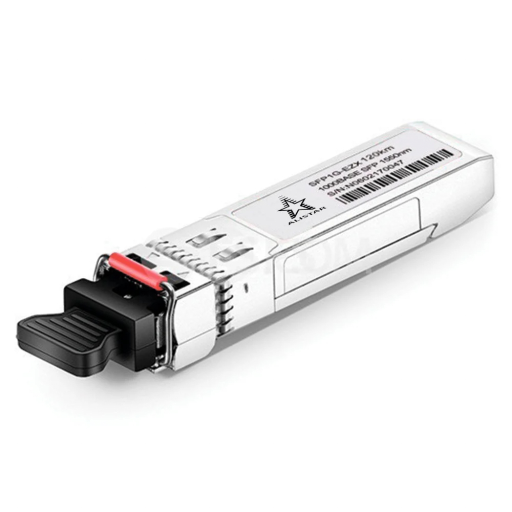 Модуль SFP Alistar 1000BASE-BX 1SM WDM LC 120KM TX1550/RX1490nm DDM (SFP-1G-BX-D-L120) - зображення 1