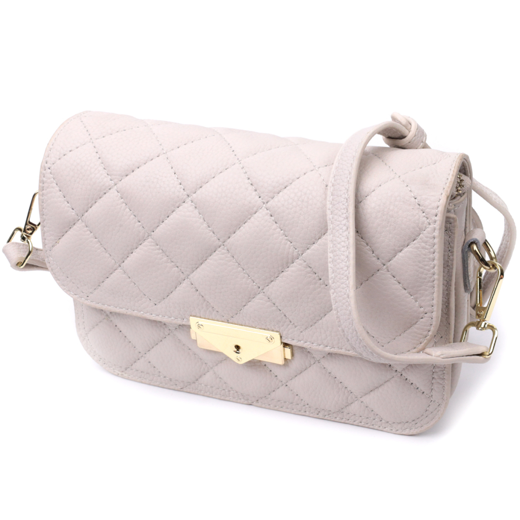 Сумка Vintage З натуральної шкіри Біла (22672) - зображення 1