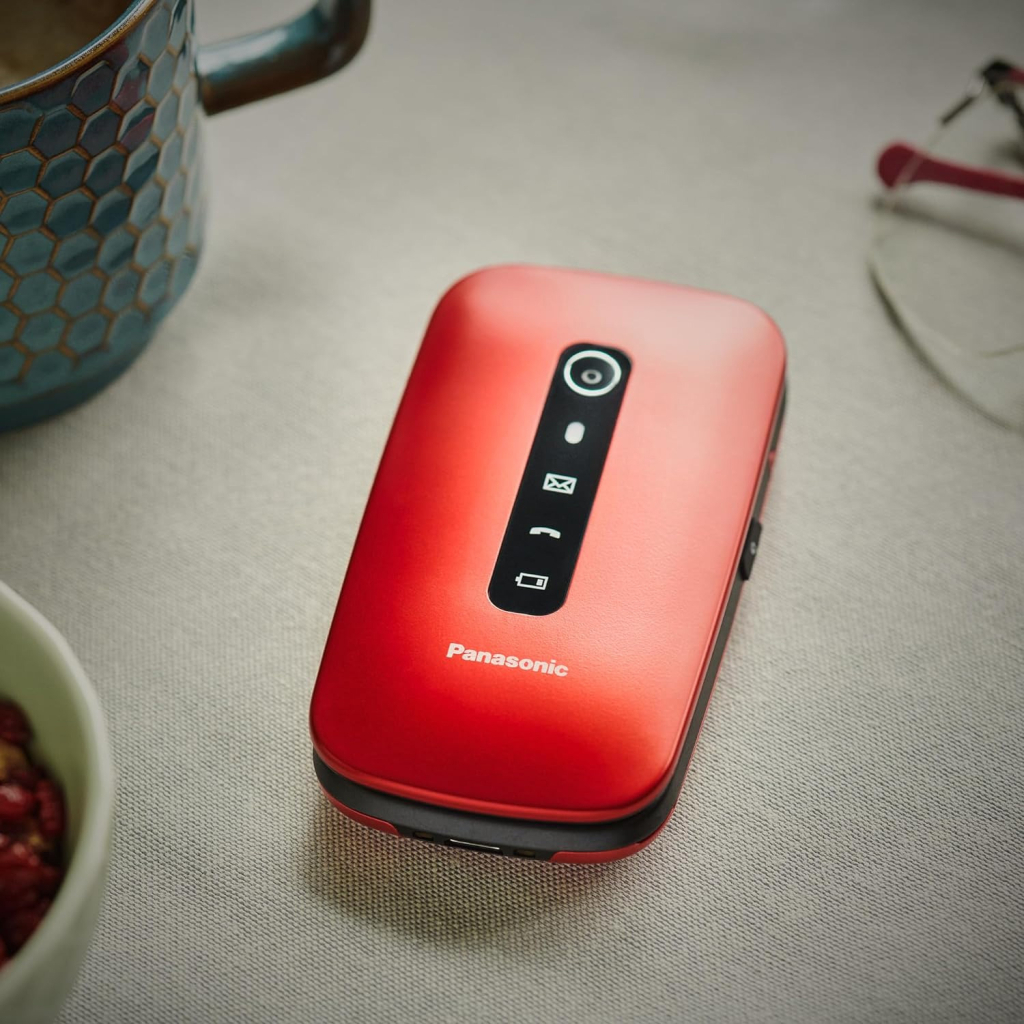 Мобільний телефон Panasonic KX-TU550 Red (KX-TU550EXR) - зображення 10