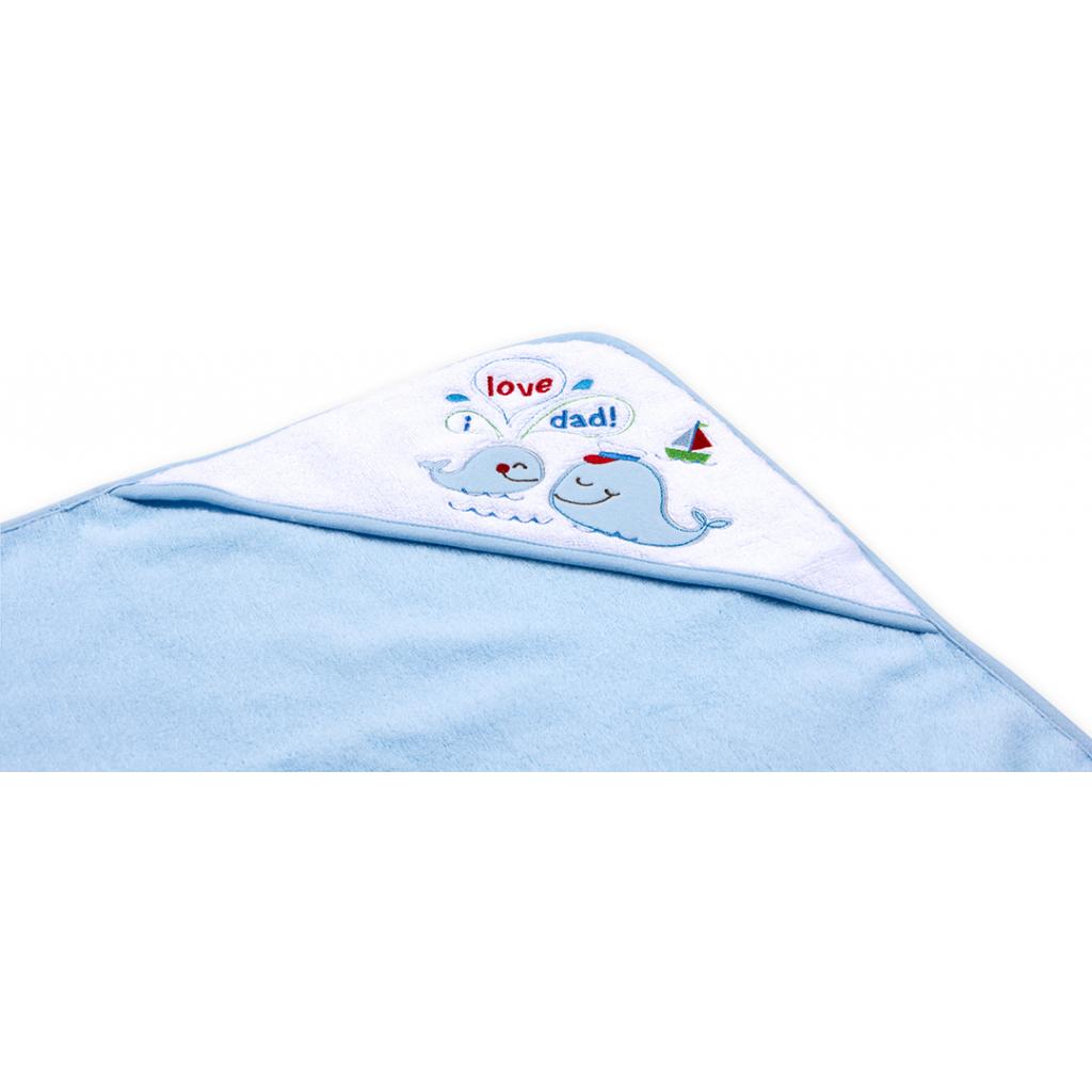 Рушник для купання Luvable Friends з капюшоном для хлопчиків (94912) - зображення 2