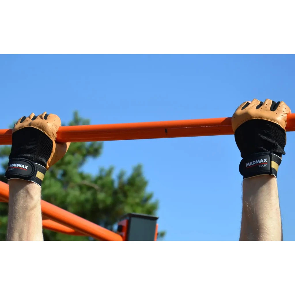 Рукавички для фітнесу MadMax MFG-248 Clasic Brown XXL (MFG-248-Brown_XXL) - зображення 11