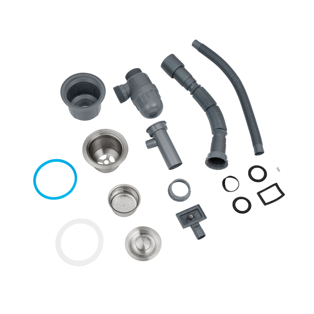 Мийка кухонна Kroner Schwarze-SET7545NGPVD (CV033806) - зображення 11