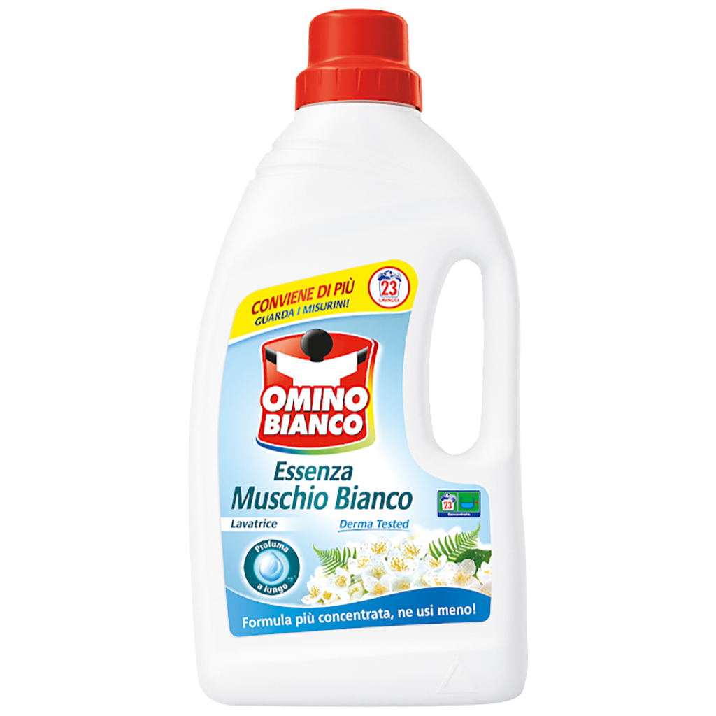 Гель для прання Omino Bianco Muschio Bianco Білий мускус 1.15 л (8003650015518) - зображення 1