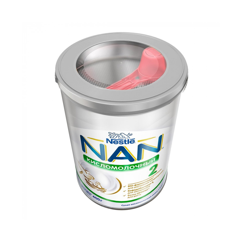 Дитяча суміш Nestle NAN 2 Кисломолочний з 6 міс. 400 г (7613031583348) - зображення 2