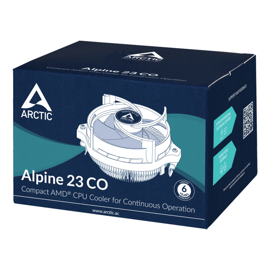 Кулер до процесора Arctic Alpine 23 СО (ACALP00036A) - зображення 6