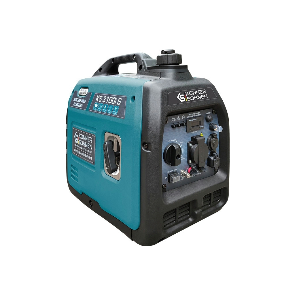 Генератор Konner&Sohnen інверторний KS 3100i S, 230В, 3.1кВт, ручний тартер, 21.5кг (KS3100IS) - зображення 3