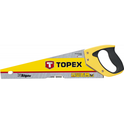 Ножівка Topex по дереву, 400 мм, "Aligator", 7TPI (10A441) - изображение 2