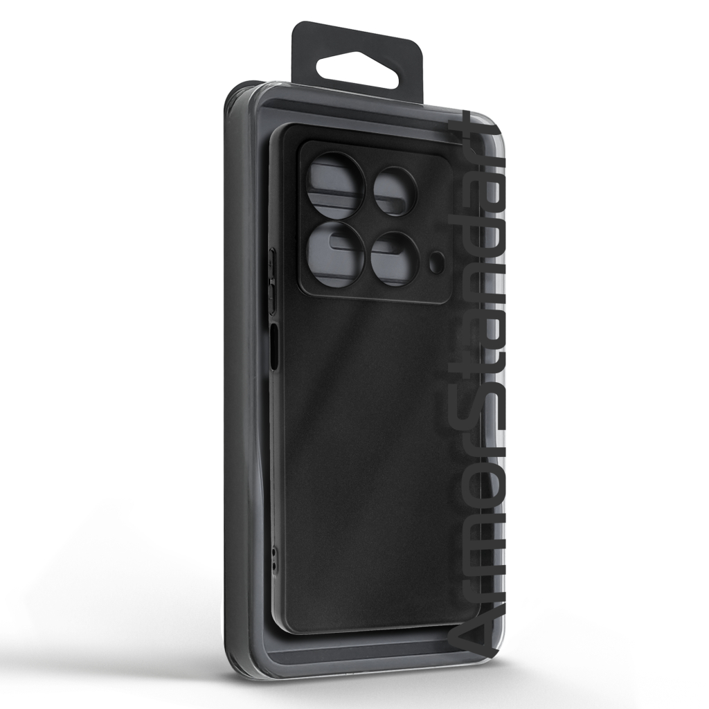 Чохол до мобільного телефона Armorstandart Matte Slim Fit Infinix Note 40 4G Camera cover Black (ARM73944) - зображення 5