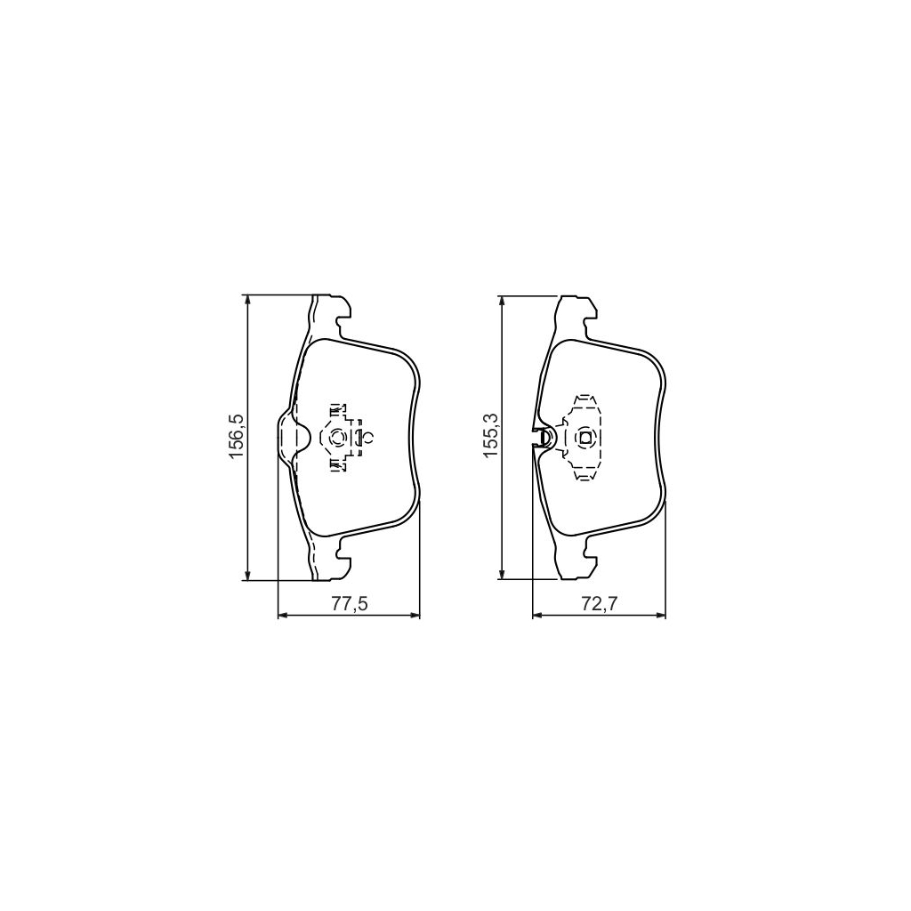 Гальмівні колодки Bosch 0 986 494 280 - зображення 7