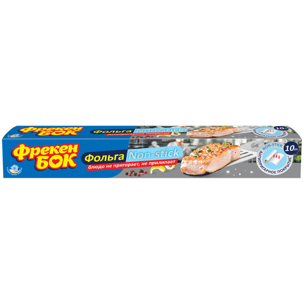 Фольга алюмінієва Фрекен БОК Non-stick 10 м (4823071639735) - зображення 1