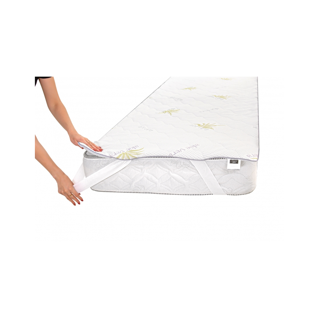 Наматрацник MirSon №1048 Alberto Тенцель (Modal) Aloe Vera 80х160 см (2200001508309) - зображення 8