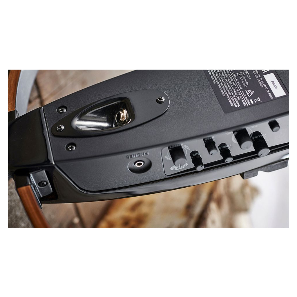 Silent-гітара Yamaha SLG200S Translucent Black - зображення 8