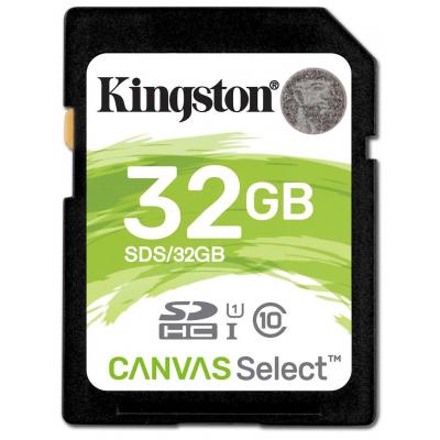 Карта пам'яті Kingston 32GB SDHC class 10 UHS-I U3 Canvas Select (SDS/32GB) - зображення 1