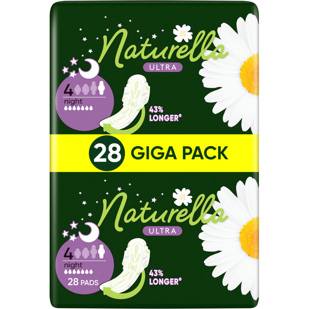 Гігієнічні прокладки Naturella Ultra Night (Розмір 4) 28 шт. (4015400624363/8006540399521) - зображення 2