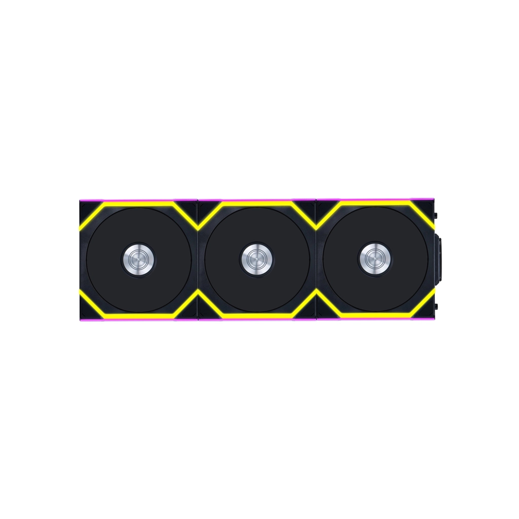 Кулер до корпусу Lian Li Uni Fan SL WIRELESS 120-3, Black (G99.12SL1W3B.00) - зображення 1