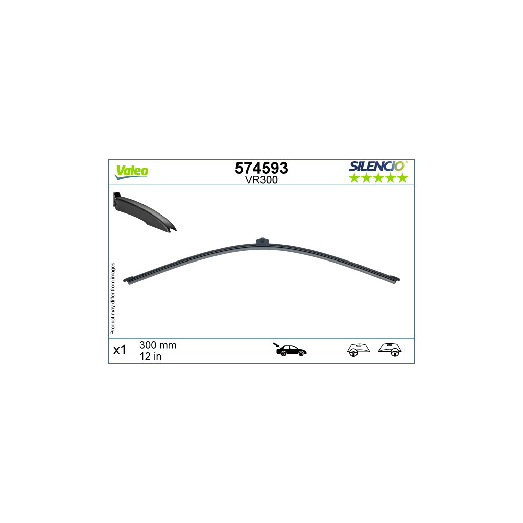 Щітка склоочисника Valeo 574593 - зображення 1