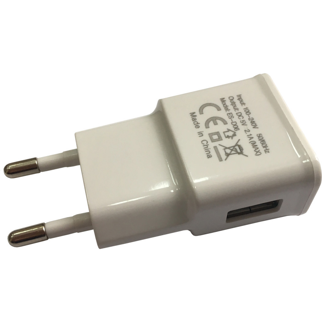 Зарядний пристрій Atcom ES-D06 (1*USB, 2.1A) (14903) - зображення 1