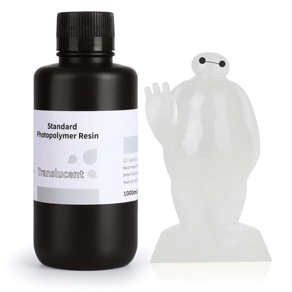 Фотополімерна смола ELEGOO Resin, Standard 1кг, translucent (50.103.0057) - зображення 1