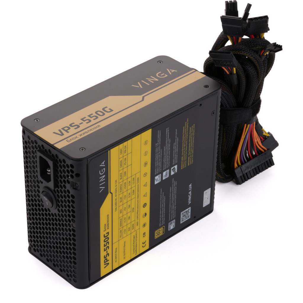 Блок живлення Vinga 550W (VPS-550G) - изображение 9