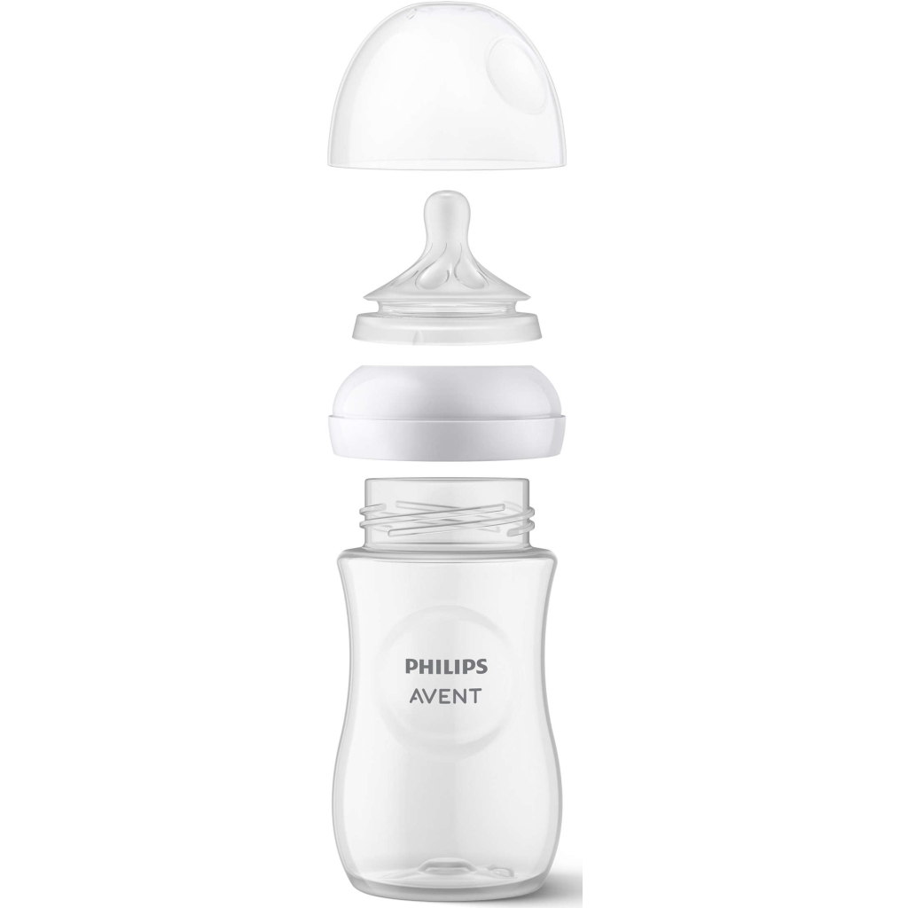 Соска Philips AVENT Natural силіконова, Природний потік, від 0 міс (SCY962/02) - зображення 3