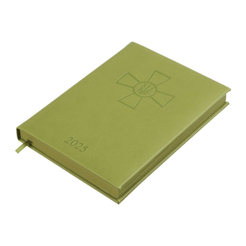 Тижневик Buromax датований 2025 FORCES, А5 світло-коричневий (BM.21130-18) - изображение 2