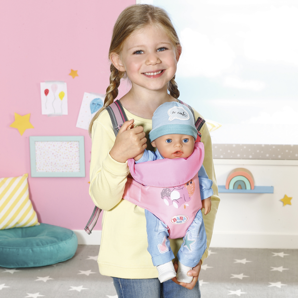 Аксесуар до ляльки Zapf Рюкзак-кенгуру для ляльки Baby Born - Поруч з мамою (832462) - зображення 7