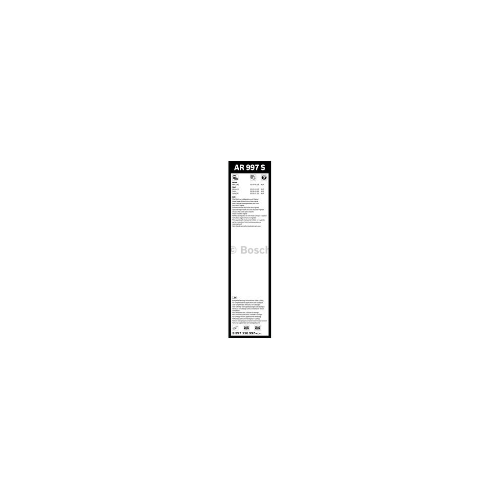Щітка склоочисника Bosch 3 397 118 997 - зображення 5