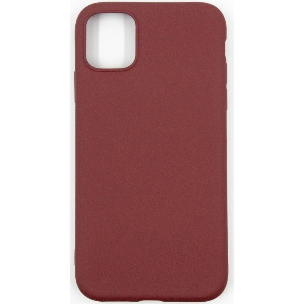 Чохол до мобільного телефона Dengos Carbon iPhone 11, red (DG-TPU-CRBN-35) (DG-TPU-CRBN-35) - зображення 1