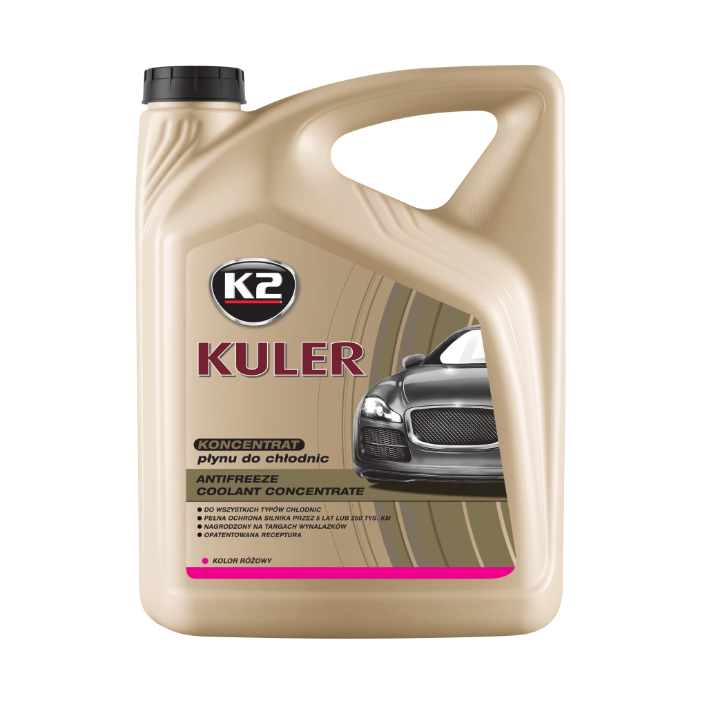 Антифриз K2 KULER KONC. 5л PINK (T215R) - зображення 2