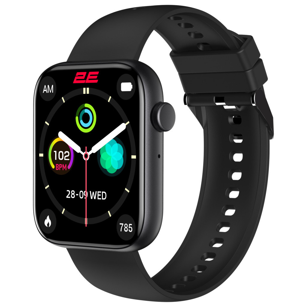 Смарт-годинник 2E Wave Plus 47 mm Black (2E-CWW12BK) - зображення 1
